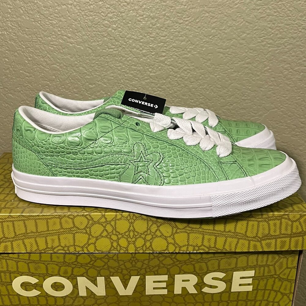 Golf Le Fleur Uno Gator alligator Converse 10.5 new 263/333